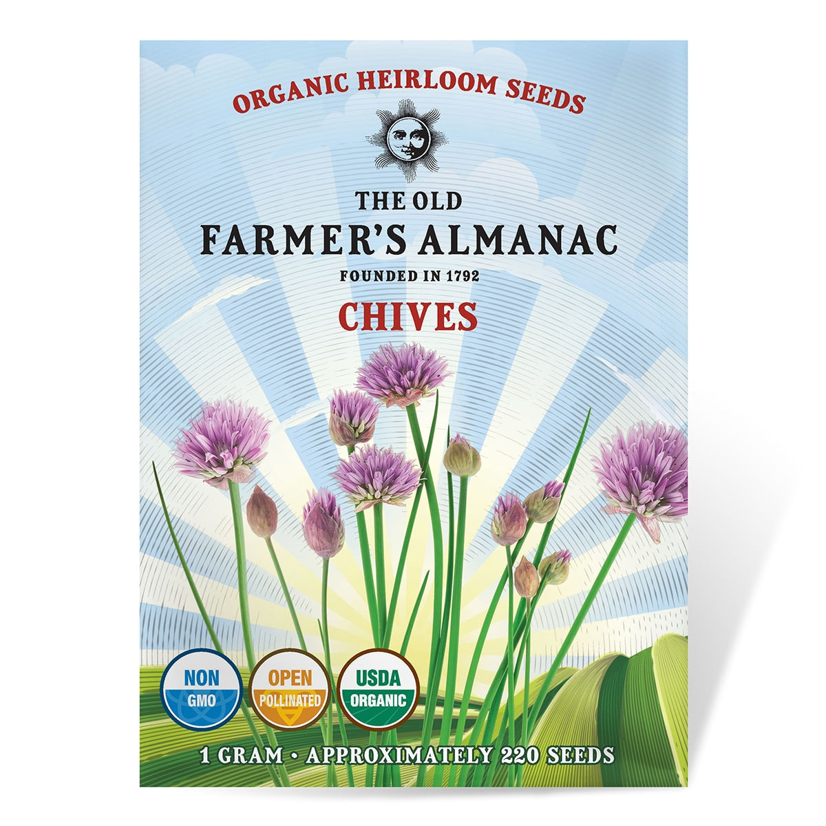 chives plant seeds The Old Farmer's Almanac Heirloom Chive Seeds