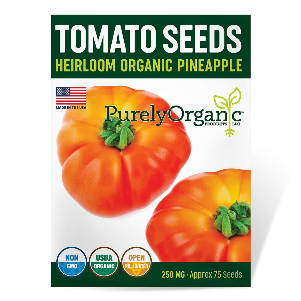 buy pineapple tomato plant Purely Organic Pineapple Tomato Seeds