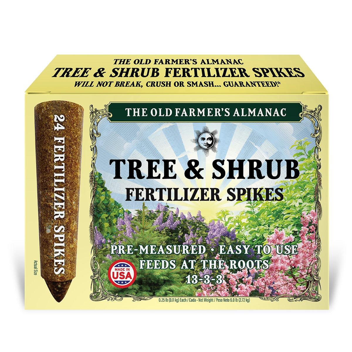 outdoor plant fertilizer spikes The Old Farmer's Almanac Tree & Shrub Fertilizer Spikes 24 Spikes