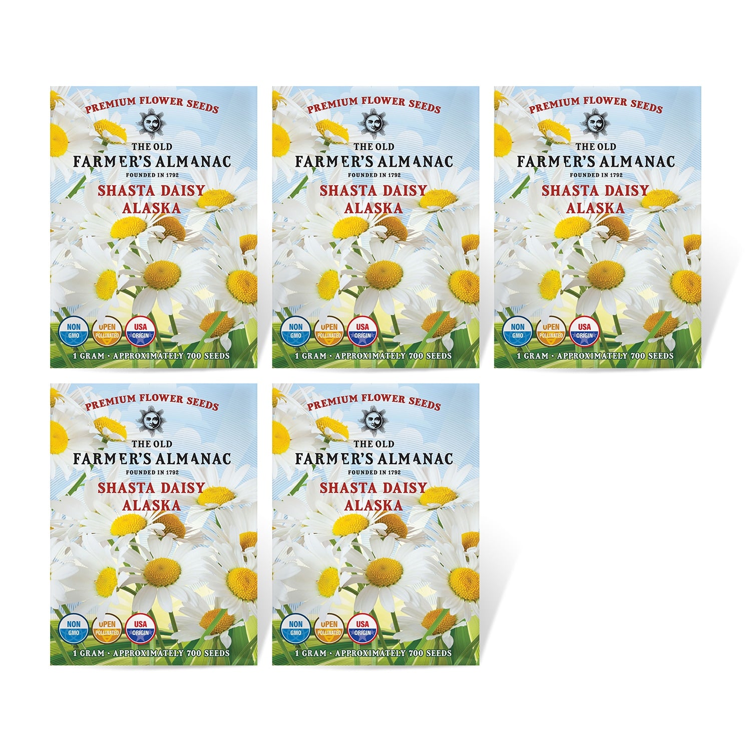 alaska flower seeds The Old Farmer's Almanac Shasta Alaska Daisy Seeds – SimplyGro