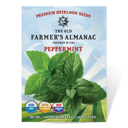 The Old Farmer's Almanac Heirloom Peppermint Seeds