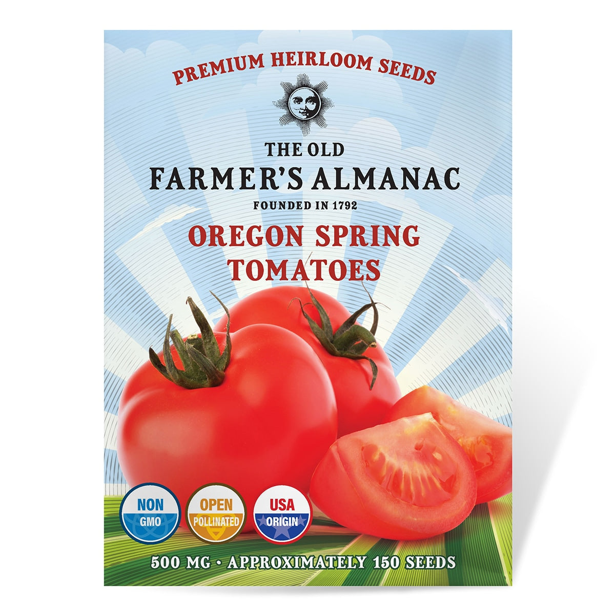 The Old Farmer's Almanac Heirloom Oregon Spring Tomato Seeds