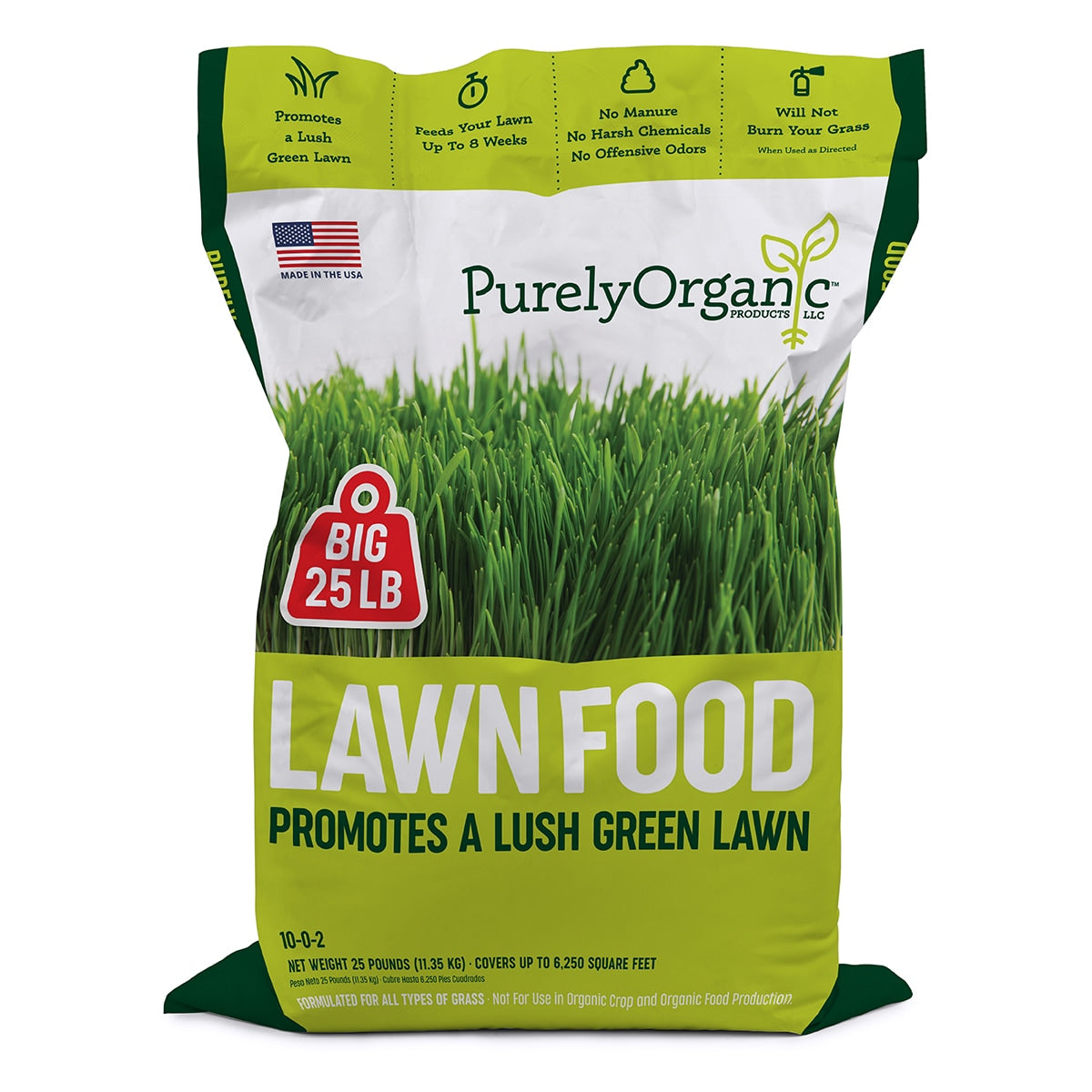 Purely Organic Products Lawn Food 10-0-2 – SimplyGro
